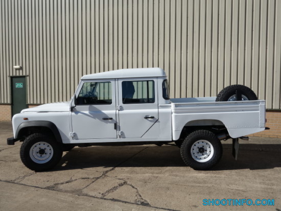 New Land Rover 130 пикап с двойной кабиной 9Конверсионная техника с военного хранения