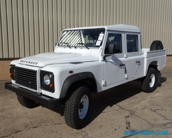 New Land Rover 130 пикап с двойной кабиной6 Конверсионная техника с военного хранения